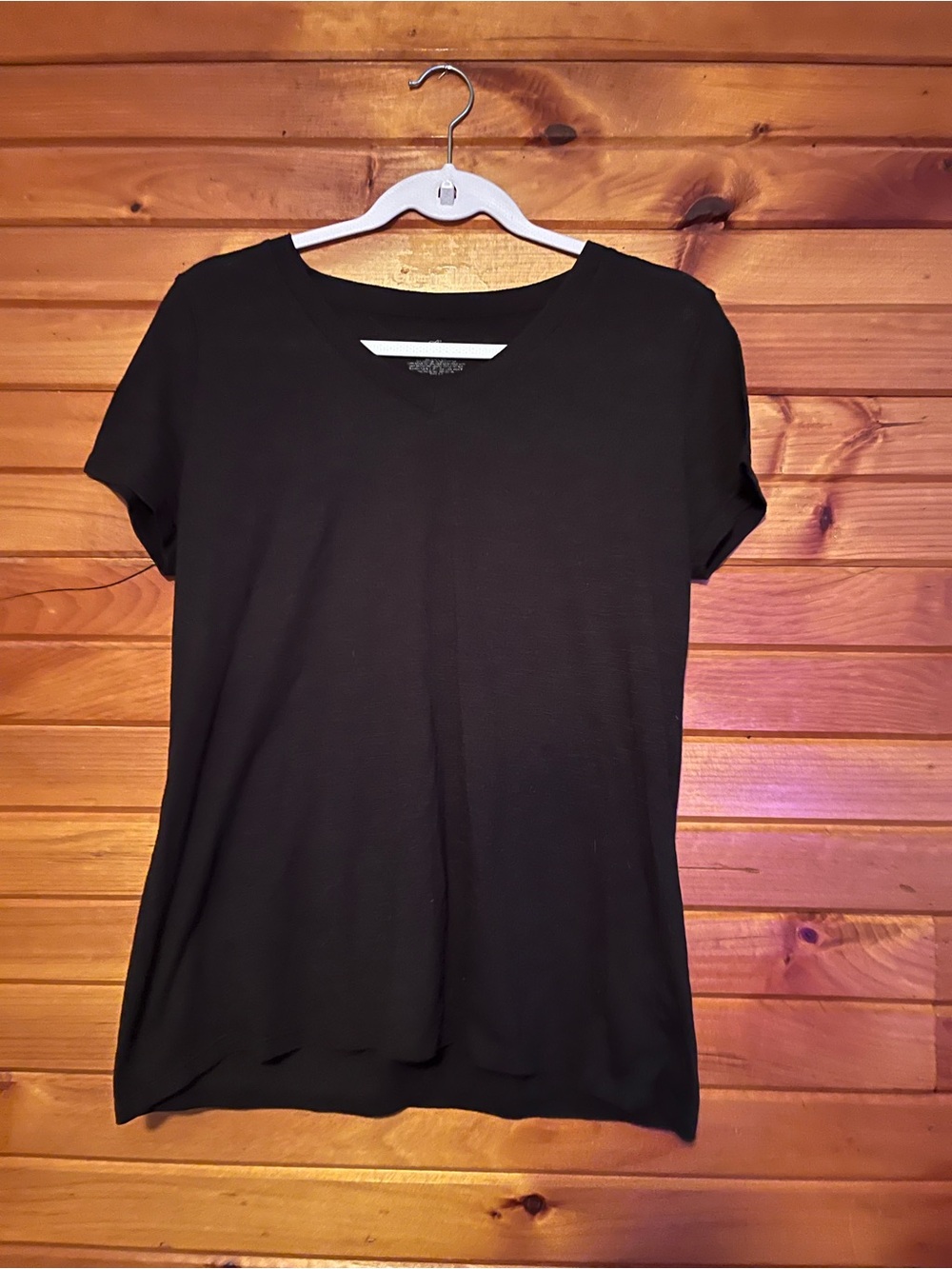 Bobbie Brooks Black Short Sleeve Crewneck Tee